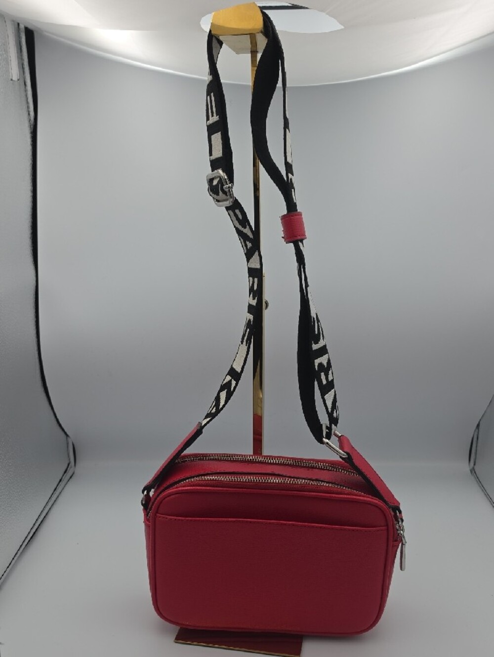 Karl Lagerfeld Red Crossbody Camera Bag W/ Characters & Guitar Strap (NWOT)❤️ - Picture 16 of 16
